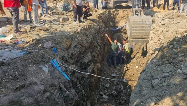 Antakya’da Altyapı Çalışmasında Göçük: 2 İşçi Yaralandı