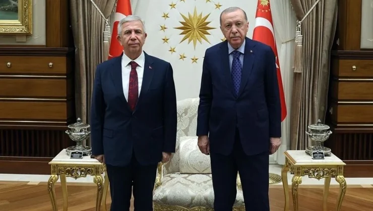 Cumhurbaşkanı Erdoğan Mansur Yavaş’ı kabul etti